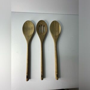 Wooden Kitchen Spoon Utensil Set